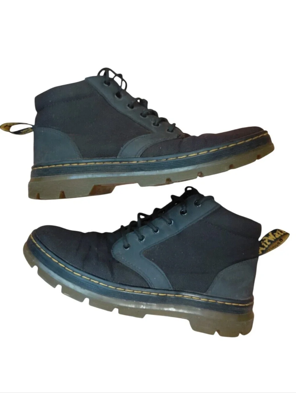 Dr. Martens Men's Black Lace Up Chukka Boots with Lug Sole Size 10 Bonny